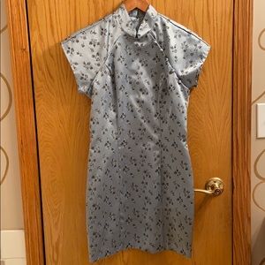 Kimono Light Blue floral size 8